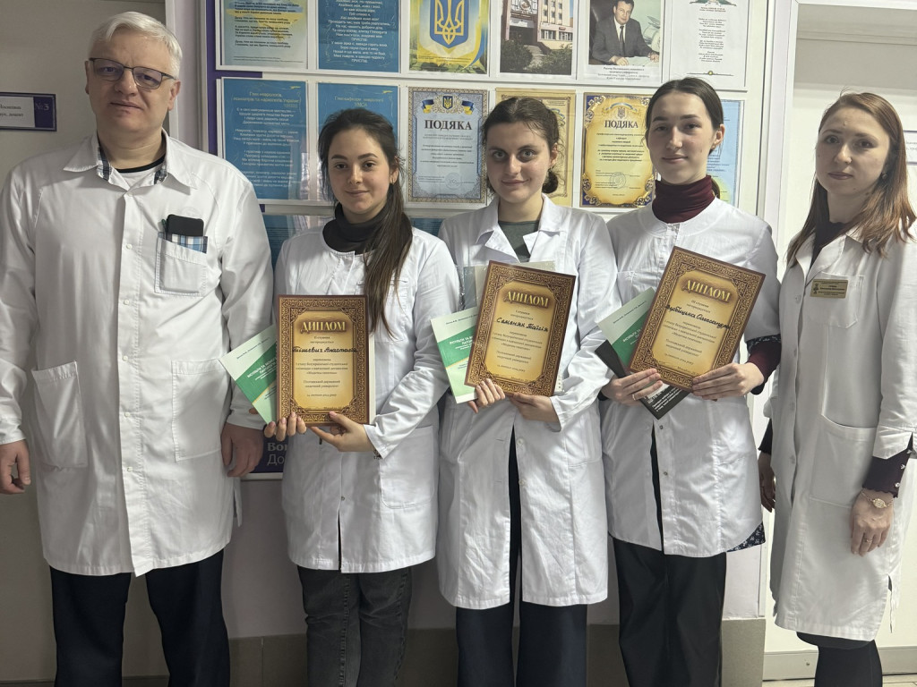 Переможці I етапу Всеукраїнської олімпіади з «Медичної генетики»