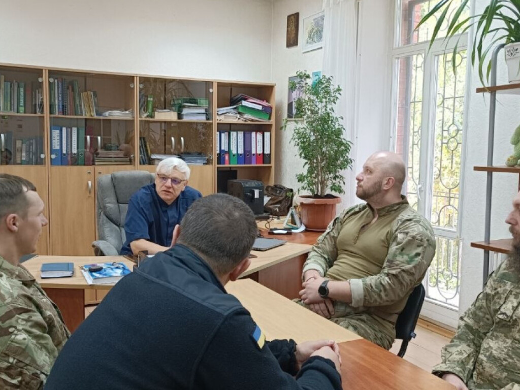 На кафедрі нервових хвороб ПДМУ відбулася зустріч із військовослужбовцями ЗСУ