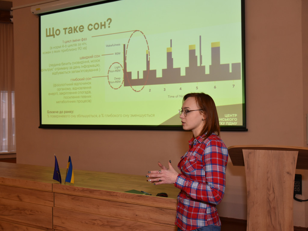 Семінар для ветеранів та членів їх сімей, членів сімей загиблих Захисників України: про сон в умовах війни